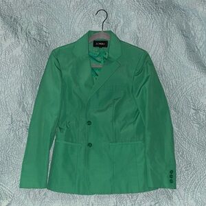 Green Blazer Jacket